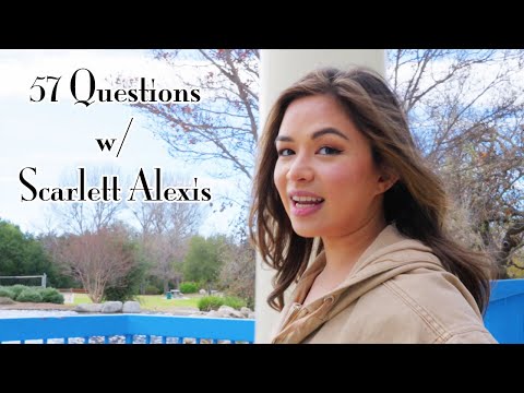 57 Questions with Scarlett Alexis
