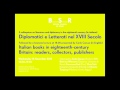 A Lecture By Carlo Caruso Italian Books In Eighteenth Century Britain