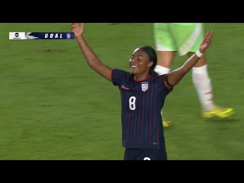 Catarina Macario & Jaedyn Shaw Golazos! | USWNT 2-0 Italy | International Friendly Highlights