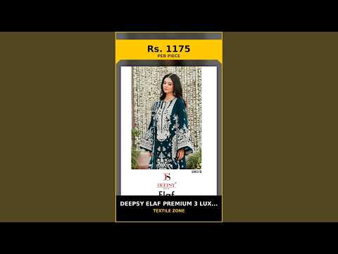 Deepsy Elaf Premium 3 Luxury Lawn D 2003 – product video thumbnail