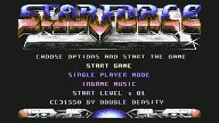STARFORCE = COMMODORE 64 = AWESOME GAME !!!
