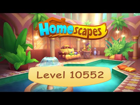 HomeScapes level #10552 Walkthrough