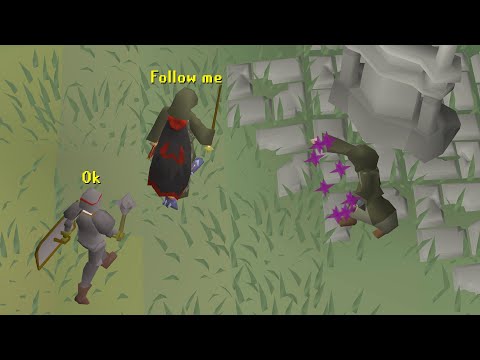 Luring New Runescape Players (and then helping them after)