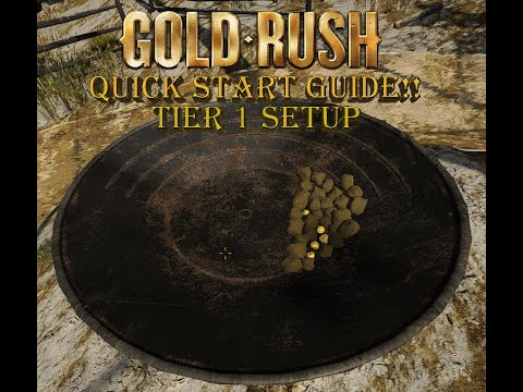 Fastest way to get to tier 2 | Starting Guide  | ~ Gold Rush the game pc/xbox/ps
