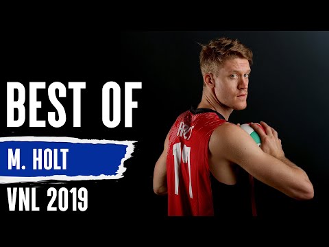 Best Middle Blocker VNL 2019 - Maxwell Holt