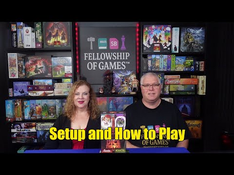 Dice Throne's Santa vs. Krampus Setup and How to Play