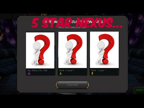 #mcoc #crystalopening  5 star Nexus crystal and 6 Star crystal opening