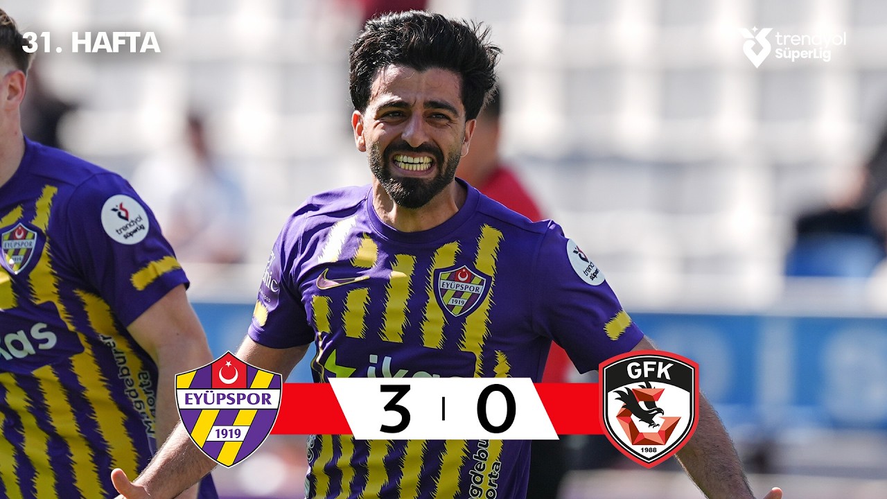 Eyüpspor (3-0) Gaziantep FK - Highlights/Özet | Trendyol Süper Lig - 2025/26