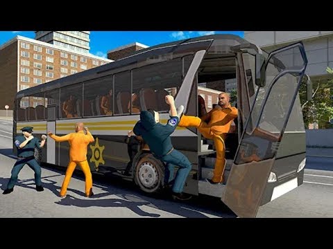US Prison Transport Police Bus | Bus Transporter - Android GamePlay HD