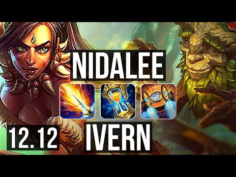 NIDALEE vs IVERN (JNG) | 12/1/6, 900+ games, Legendary | EUW Master | 12.12