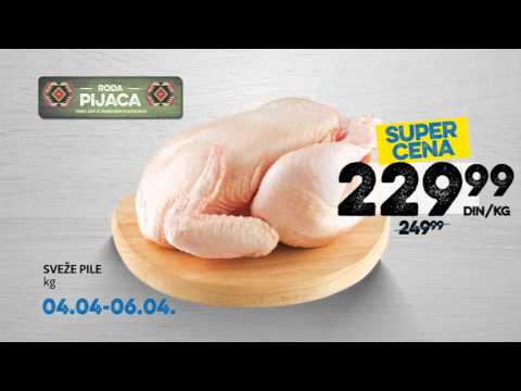 Sveže sa RODA pijace 04. - 06.04.2016.