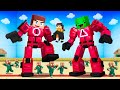 JJ And Mikey Become SQUID GAME TRANSFORMERS Maizen Minecraft Animation