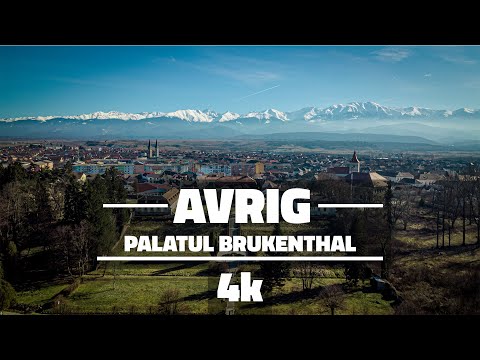 Avrig, Palatul Brukenthal - Drone 4k