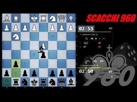 SCACCHI Partite Online 67 - Torneo delle Varianti 2016 - CHESS960 (Fischer)