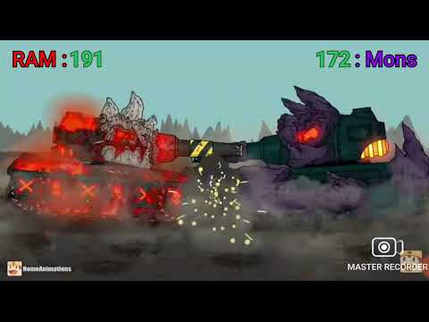 HOMEANIMATIONS - RAM vs Mons with Healthebars!