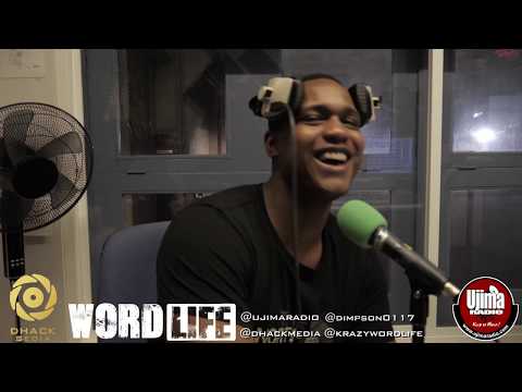 Dimpson Freestyle on The Wordlife Show hosted by Krazy @dhackmedia