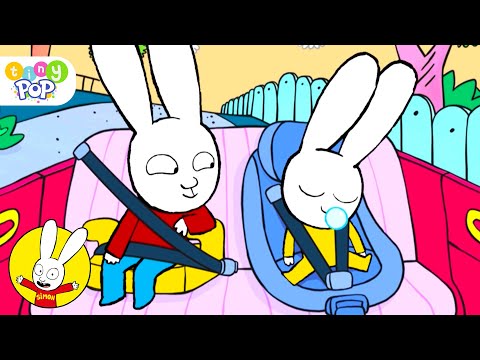 Little Brother, Big Brother 🐰 Simon S02 Super Rabbit | Cartoons for Kids @TinyPopTV