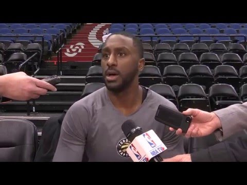 Raptors Practice: Patrick Patterson - February 9, 2016