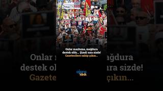 Gazetecilere sahip çıkın! #shorts #keşfet