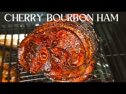 Green Mountain Grills Daniel Boone | Smoked Cherry Bourbon Ham