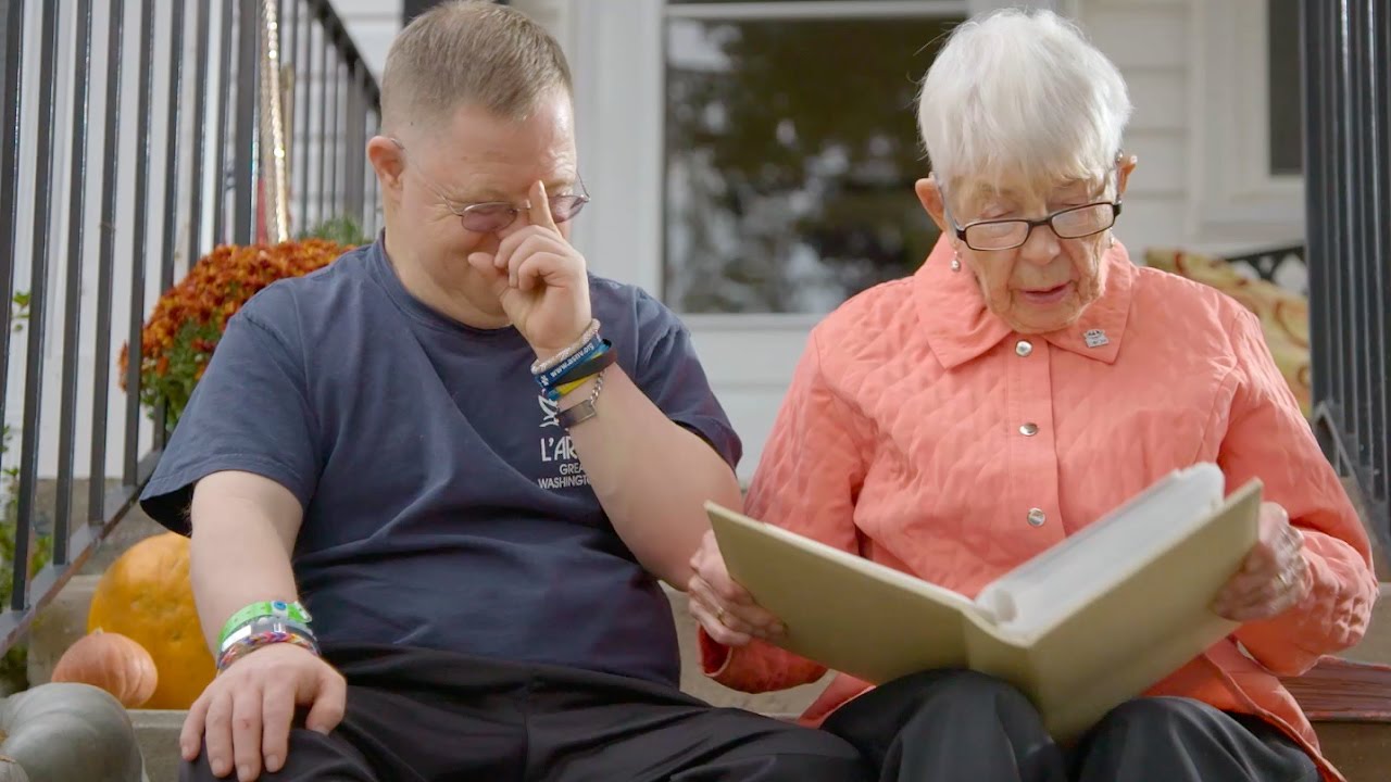 Celebrating at L'Arche: Fritz's Birthday