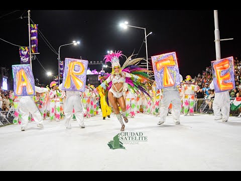 SHOW DE BATERÍA NOTA 10 Y SU REINA JULIANA RIOS-COMPARSA IMPERIO-SEXTA NOCHE- CARNAVAL DE CONCORDIA