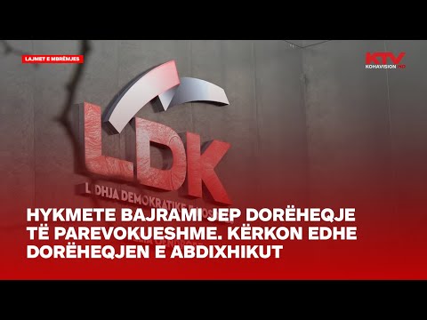 Hykmete Bajrami jep dorëheqje të parevokueshme. Kërkon edhe dorëheqjen e Abdixhikut