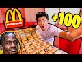 Ordering 100 TRAVIS SCOTT MEALS From The SAME McDonald S AND EATING THEM