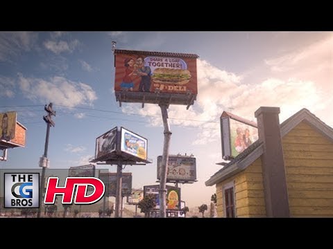 CGI Animated Making of : Love In The Time of Advertising:Rigging & Animating The Billboards Part 1