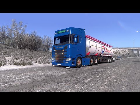 [ETS2] Euro Truck Simulator 2 1.33 - Beyond the Baltic Sea - Scania NextGen  - Trailer Cistern