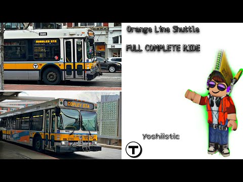 [MBTA] Orange Line Shuttle (2) - Full Complete Ride ft. @awh.a1ice! | Yoshi’s Ride Series [HD]