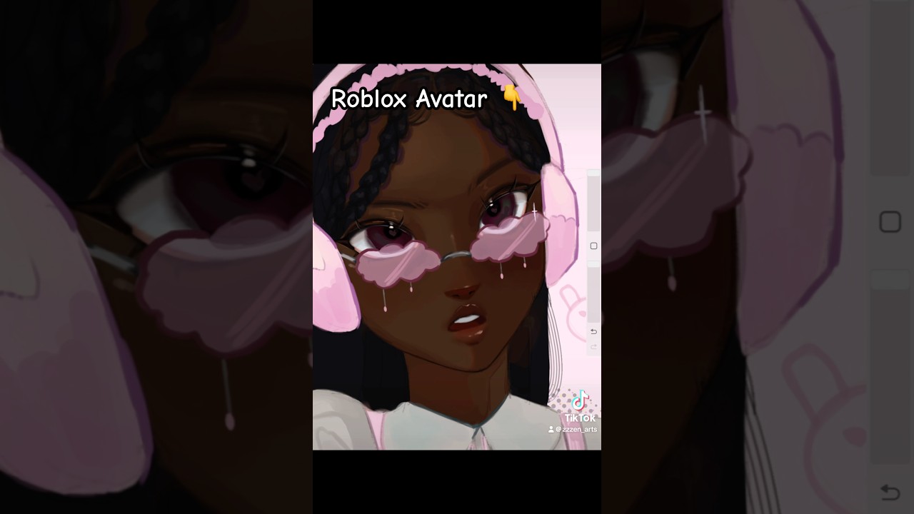 Drawing My Subscriber’s ROBLOX Avatar 😱😻 #art #roblox #robloxart #artist #digitalart #drawing