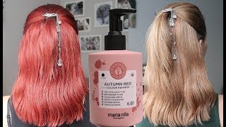 Maria Nila Autumn Red Wash Out 🎄Vlogmas Day 5/2018