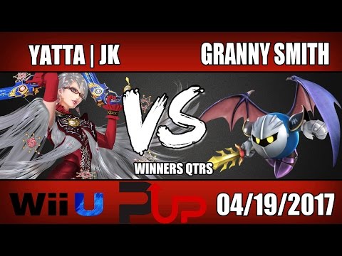 Yatta | JK (Bayonetta) vs Granny Smith (Meta Knight) - Wii U Winners Qtrs SOS