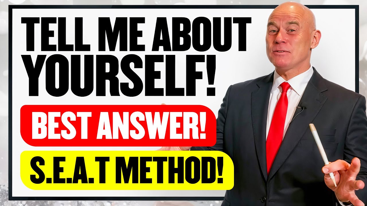 TELL ME ABOUT YOURSELF! (How to INTRODUCE YOURSELF in INTERVIEW) TELL ME ABOUT YOURSELF BEST ANSWER!
