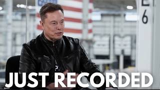 JUST RECORDED: Elon Musk Announces SPACEX Plans