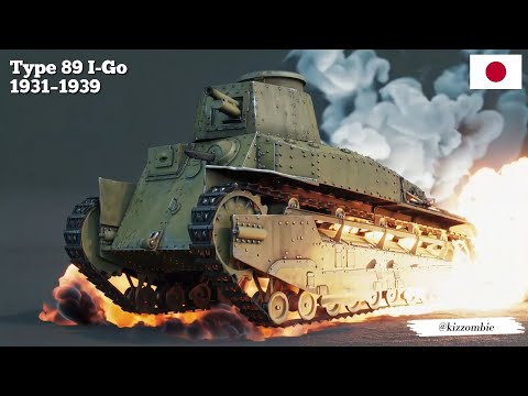 Japanese Tanks Transformation (1931–1945) | WWII Evolution