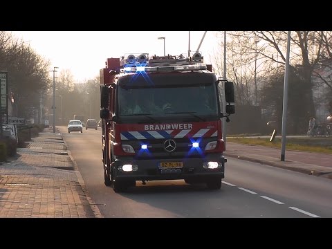 4x Brandweer Purmerend met Spoed naar verschillende Meldingen