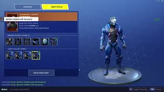 How to Change Color on Carbide Skin! (Fortnite Update)