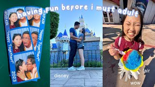 having fun (disney & fair) before i must adult