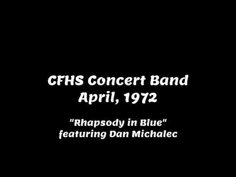 CFHS Concert Band April, 1972 "Rhapsody in Blue"
