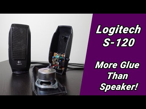 Logitech S-120 - Right to Repair Rant (fixable just the casing is runied!)