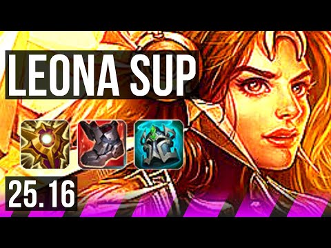 LEONA & Yunara vs JARVAN IV & Kai'Sa (SUP) | KR Master | 25.16