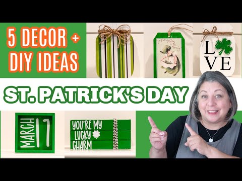 5 AMAZING St. Patrick's Day Decor + DIY Ideas | 4th Friday | Our Gray House