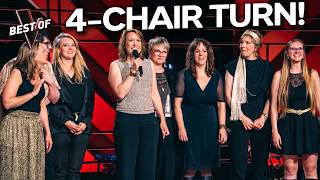 8 Women Performed ENTIRELY A Cappella...The Coaches Lost It | The Voice [4K]