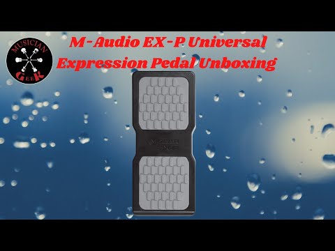 M-Audio EX-P Universal Expression Pedal Unboxing