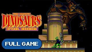 Dinosaurs for Hire GENESIS MEGA DRIVE FULL GAME Longplay Gameplay Walkthrough Playthrough VGL