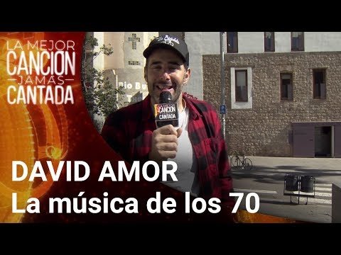DAVID AMOR | ¿Qué sabe la gente de la música de los 70? | La mejor canción jamás cantada