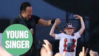Nine-Year-Old Sensation Who Blew Bruce Springsteen Away On Stage