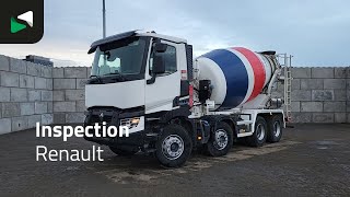 Camion malaxeur Renault C 380 C 8X4 9m3 Schwing Stetter mixer Steelsuspension Automatic à vendre - Image 4 | Machineryline CM Camion malaxeur Renault C 380 C 8X4 9m3 Schwing Stetter mixer Steelsuspension Automatic | Image 4 - Machineryline